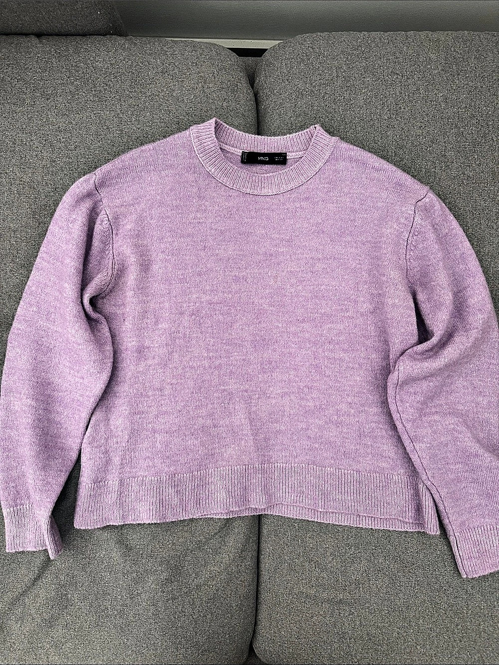 MNG Crewneck Sweater in Purple Size small